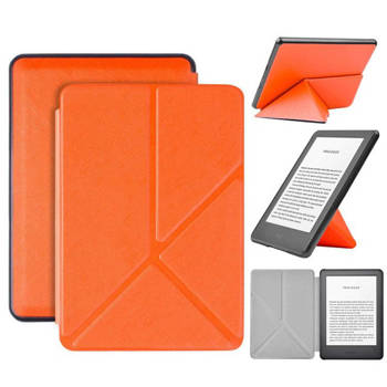 Etui składane origami na czytnik Kindle 10 6" pomarańczowe