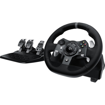 Kierownica Logitech G920 Driving Force Racing Wheel - Xbox One, PC czarna (black)