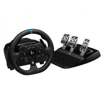 Kierownica Logitech G923 Driving Trueforce Racing Wheel - Xbox One / Xbox Series X/S / PC czarna (black)