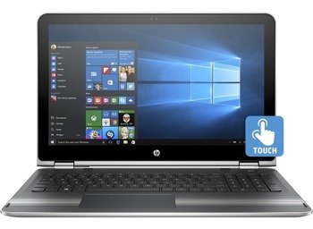 Laptop HP 15-BK010 i5-6200U/15.6" FHD TouchScreen/8GB/1TB/BT/x360/Win 10 Silver