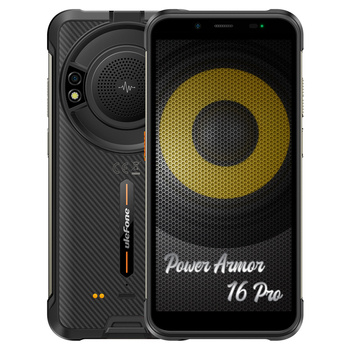 Smartphone Ulefone Power Armor 16 Pro czarny (black)