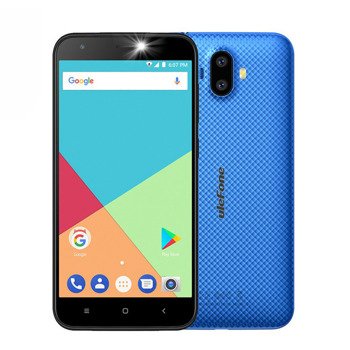 Smartphone Ulefone S7 (blue) + etui