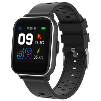 Smartwatch Bluetooth z temperaturą ciała Denver czarny