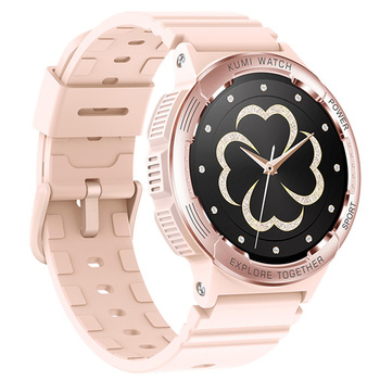 Smartwatch Kumi K6 różowy (pink)