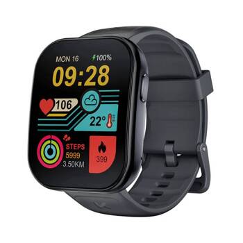 Smartwatch Kumi U6 czarny (black)