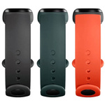 3x Pasek do opaski Xiaomi Mi Band 5/6 (czarny, czerwony, zielony)