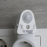 Adapter gniazdkowy z czujnikiem ruchu i światła PIR Technaxx TX-224